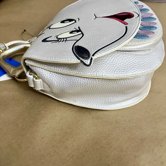 NWT Danielle Nicole Disney Mrs Potts Crossbody Shoulder Bag & Chip Wallet Bundle - Picture 6 of 16